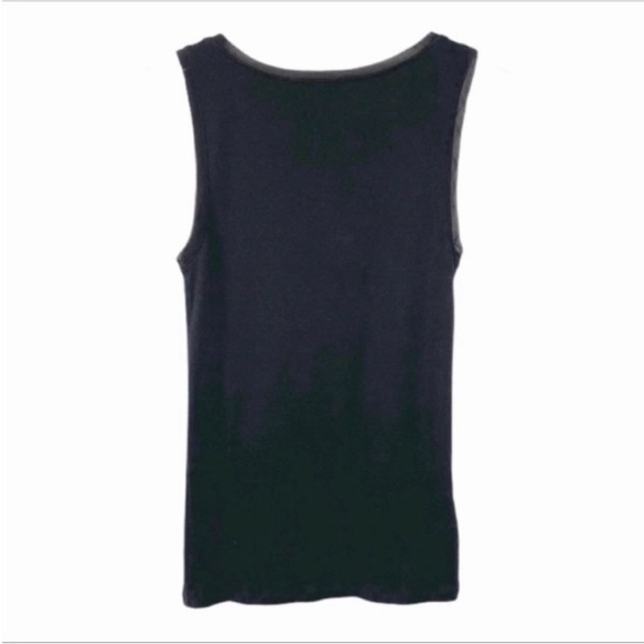 ANN TAYLOR Sequins Disks Tank Top M black - Picture 8 of 10